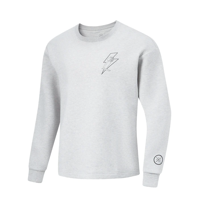 Li-Ning Way of Wade Love & Passion Sweatshirt 'Grey' AWDU009-4