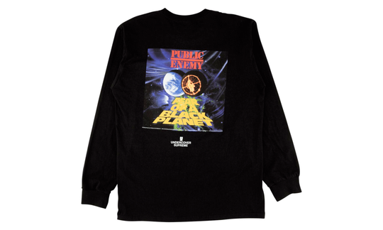 Supreme UDC Public Enemy Counterattack LS Top 'Black' SU3963