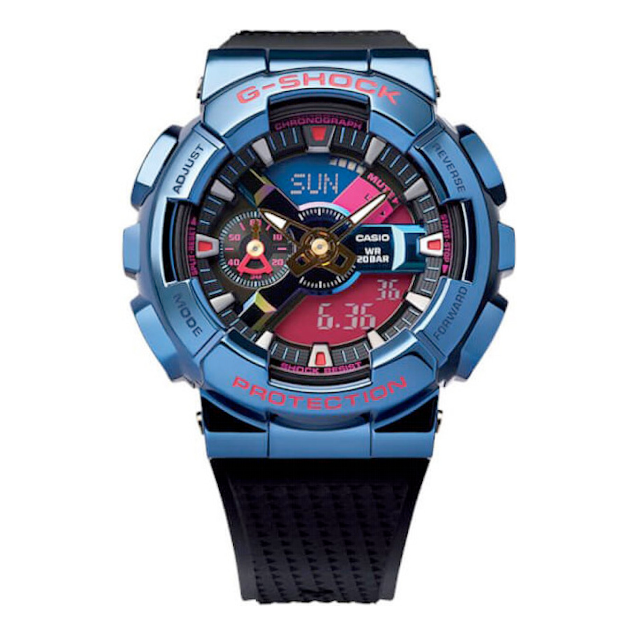 CASIO G-Shock Analog-Digital 'Blue' GM-110SN-2ADR