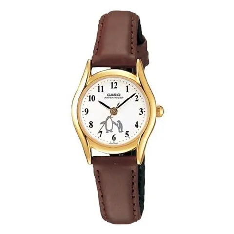 CASIO Quartz Waterproof White Analog LTP-1094Q-7B6