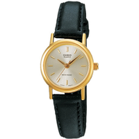 CASIO Female DRESS Japan / South Korea Fashion Black Analog LTP-1095Q-7A