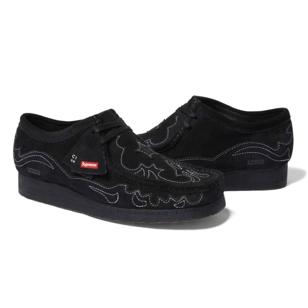 Clarks x Supreme Wallabee 'Black' 26172609