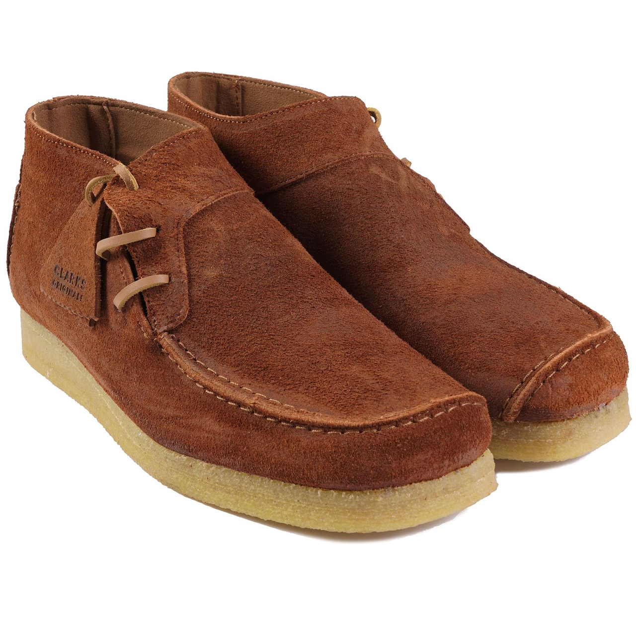 Clarks Lugger Boots 'Rust Brown' 26173620