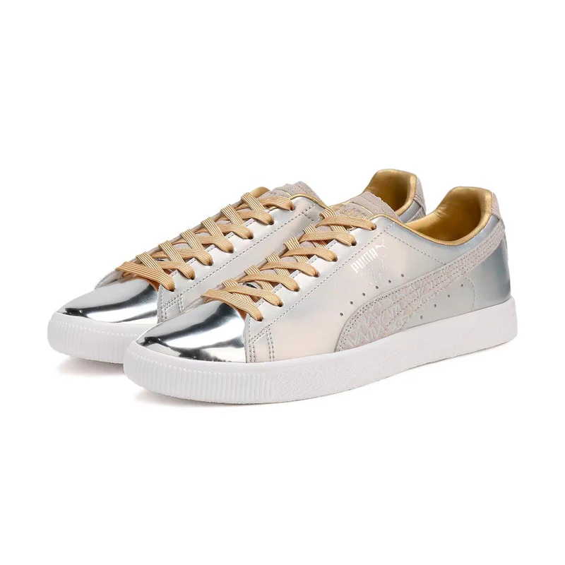 PUMA Clyde x Sorayama 'Silver Gold' 394496-01