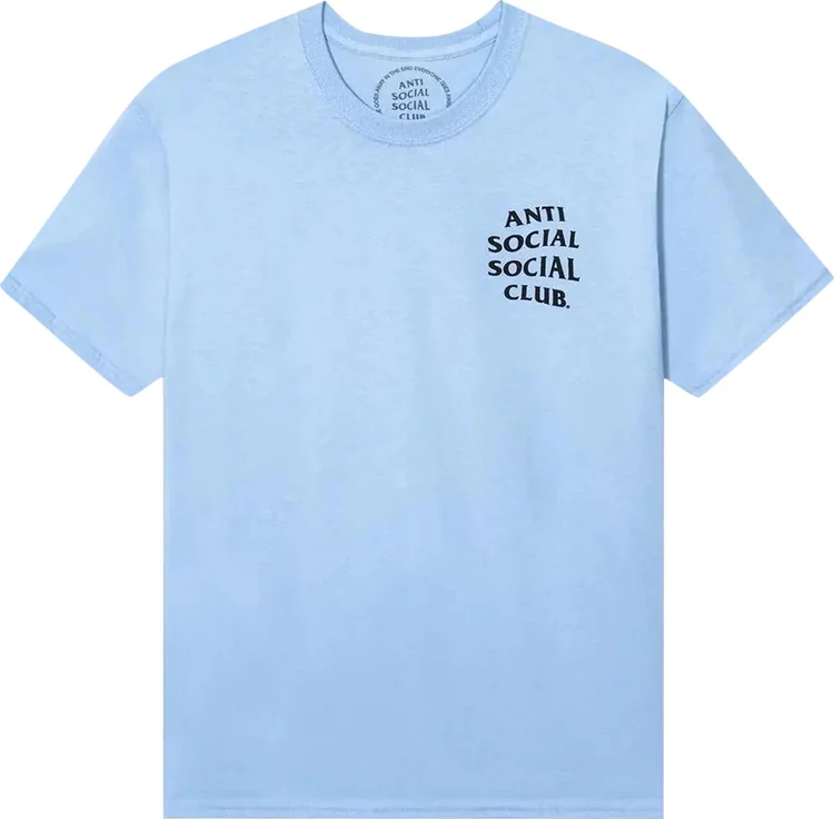 ANTI SOCIAL SOCIAL CLUB Kkoch Tee 'Blue' 0657-100000103KT-BLUE