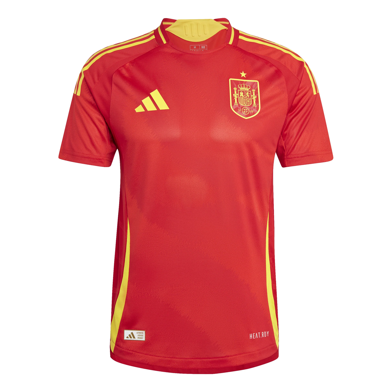 adidas Spain 24/25 Authentic Home Jersey Asia Sizing 'Better Scarlet' IP9333