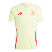 adidas Spain 24 Away Soccer Jersey Asia Sizing 'Pulse Yellow' IS9033