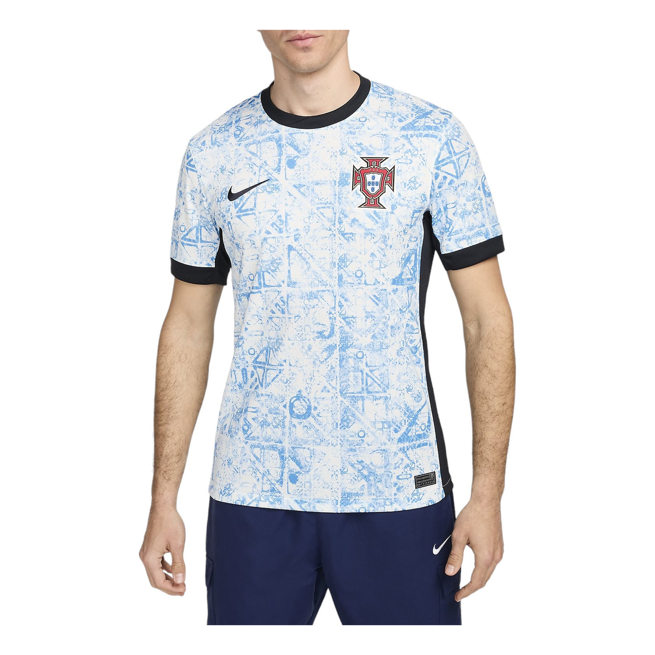 Nike Portugal Stadium Away Replica Soccer Jersey 'Blue' FJ4274-133