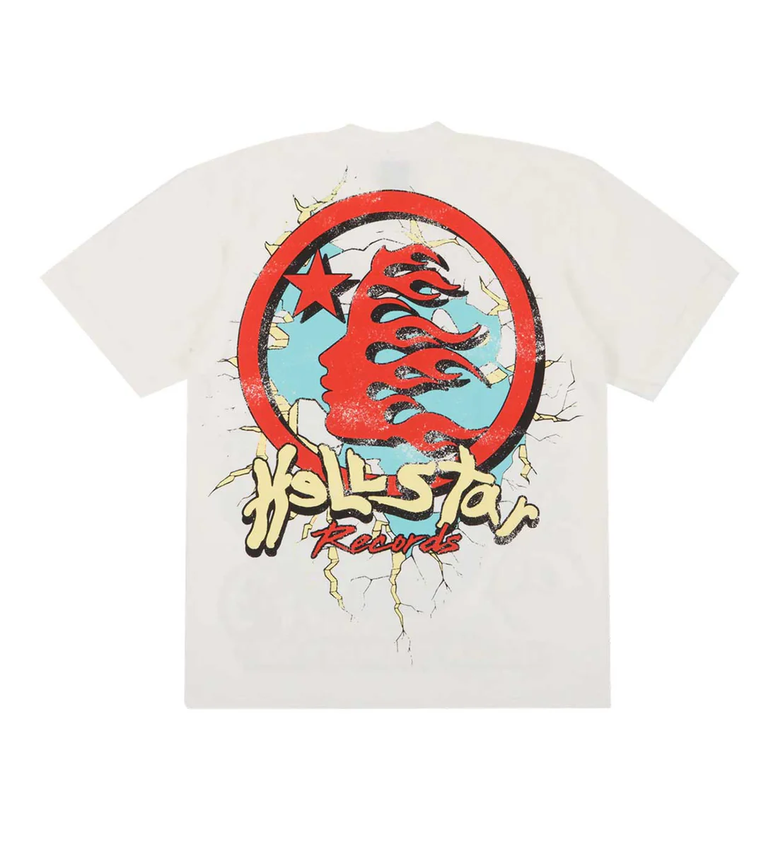 Hellstar Heaven On Earth Tee 'Cream White' HEAV01