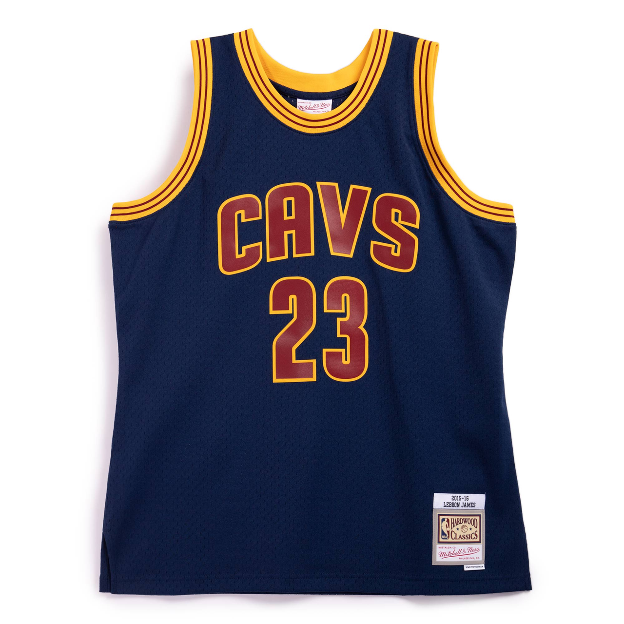 Mitchell & Ness NBA Swingman Cleveland Cavaliers Alternate 15-16 Basketball Jersey 'Lebron James' JY8628-CCAASBL