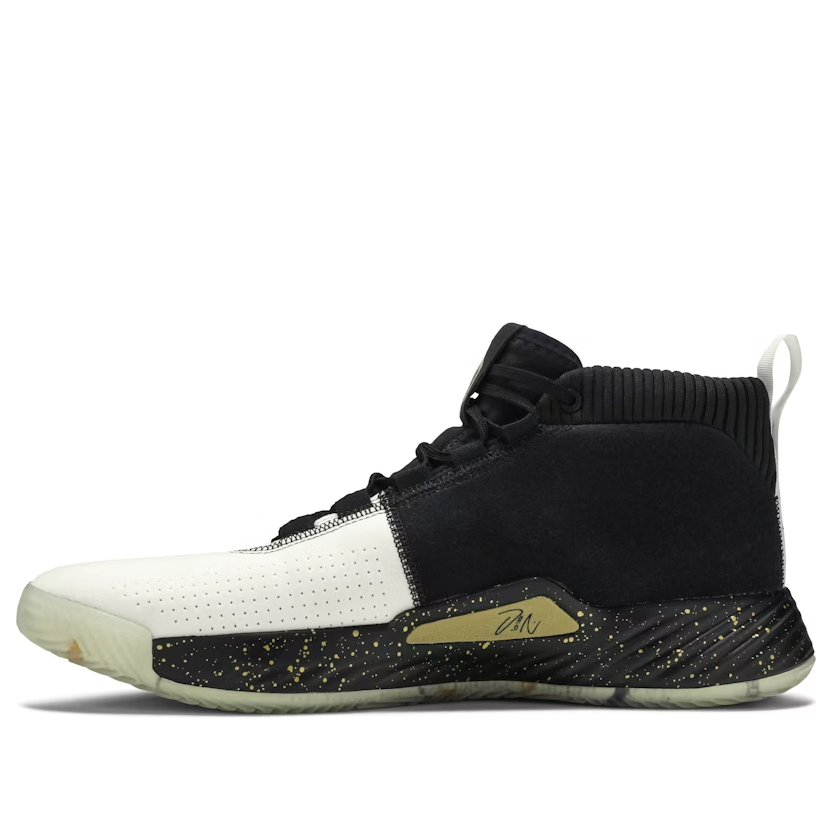 adidas Dame 5 'Black Gold White' G28821