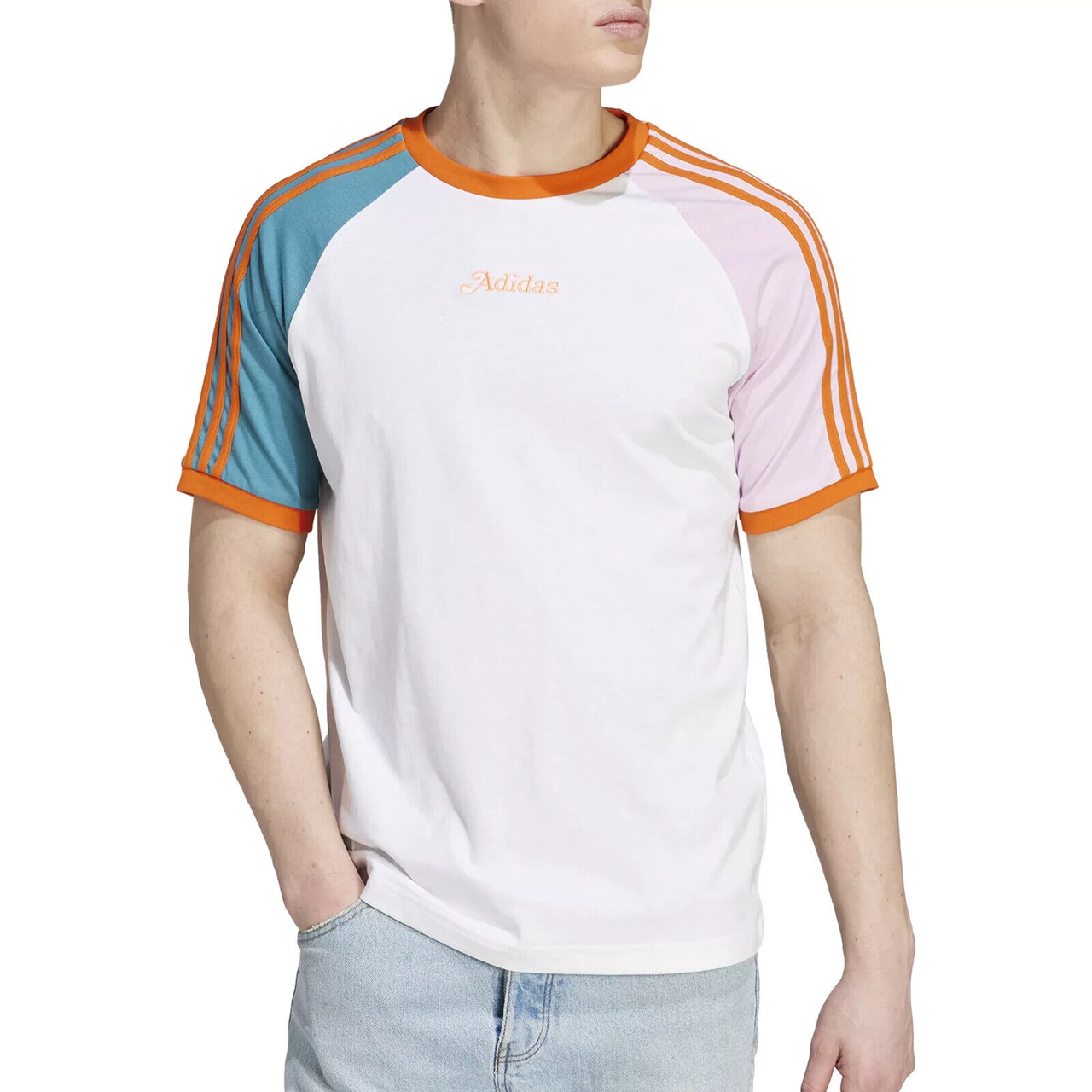 adidas originals Enjoy Summer Raglan T-shirt 'White' IT8190