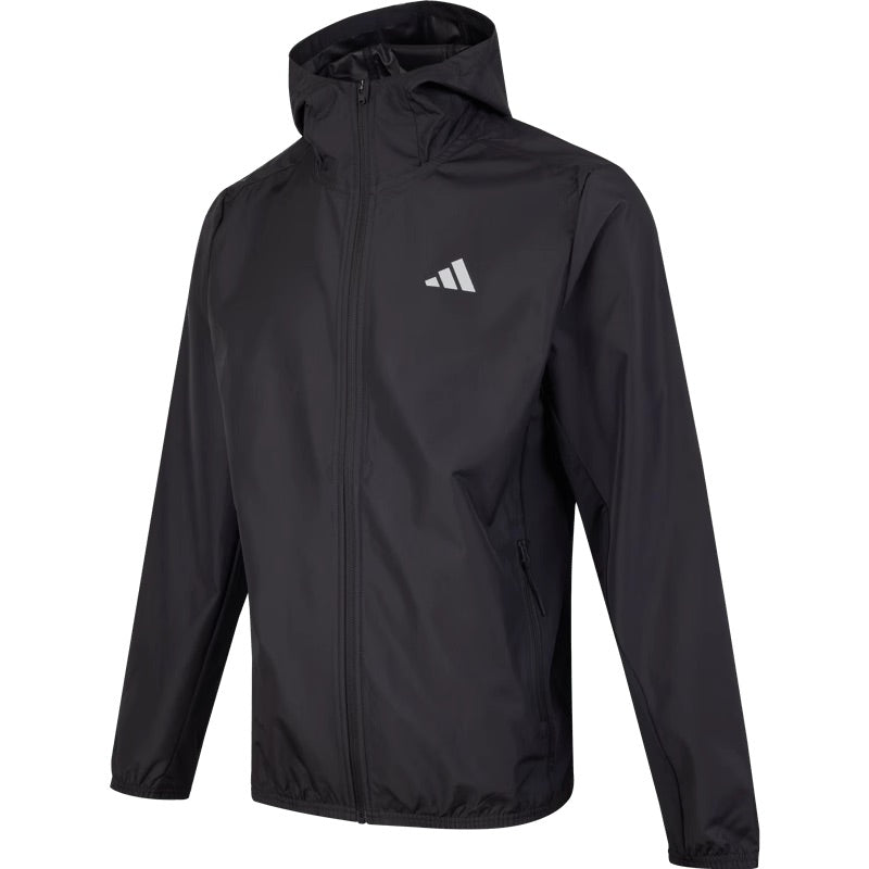 adidas Gym+ Training 3-Stripes Windbreaker Asia Sizing 'Black' IN5838