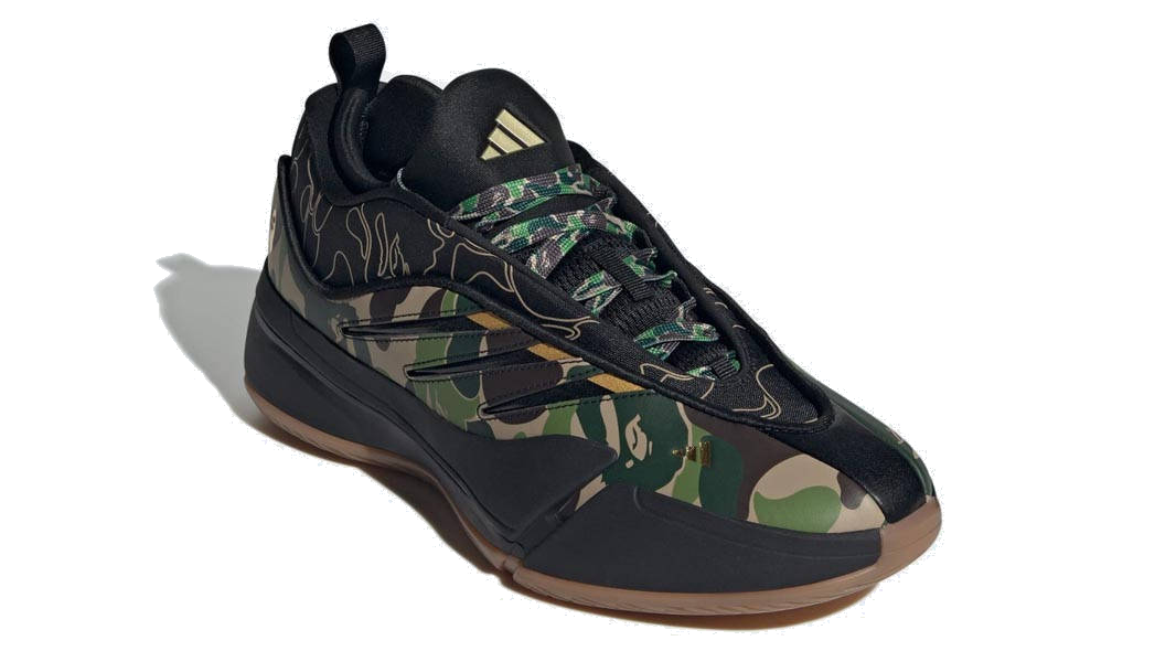 adidas x A Bathing Ape Dame 9 'Core Black Camo' JH6358