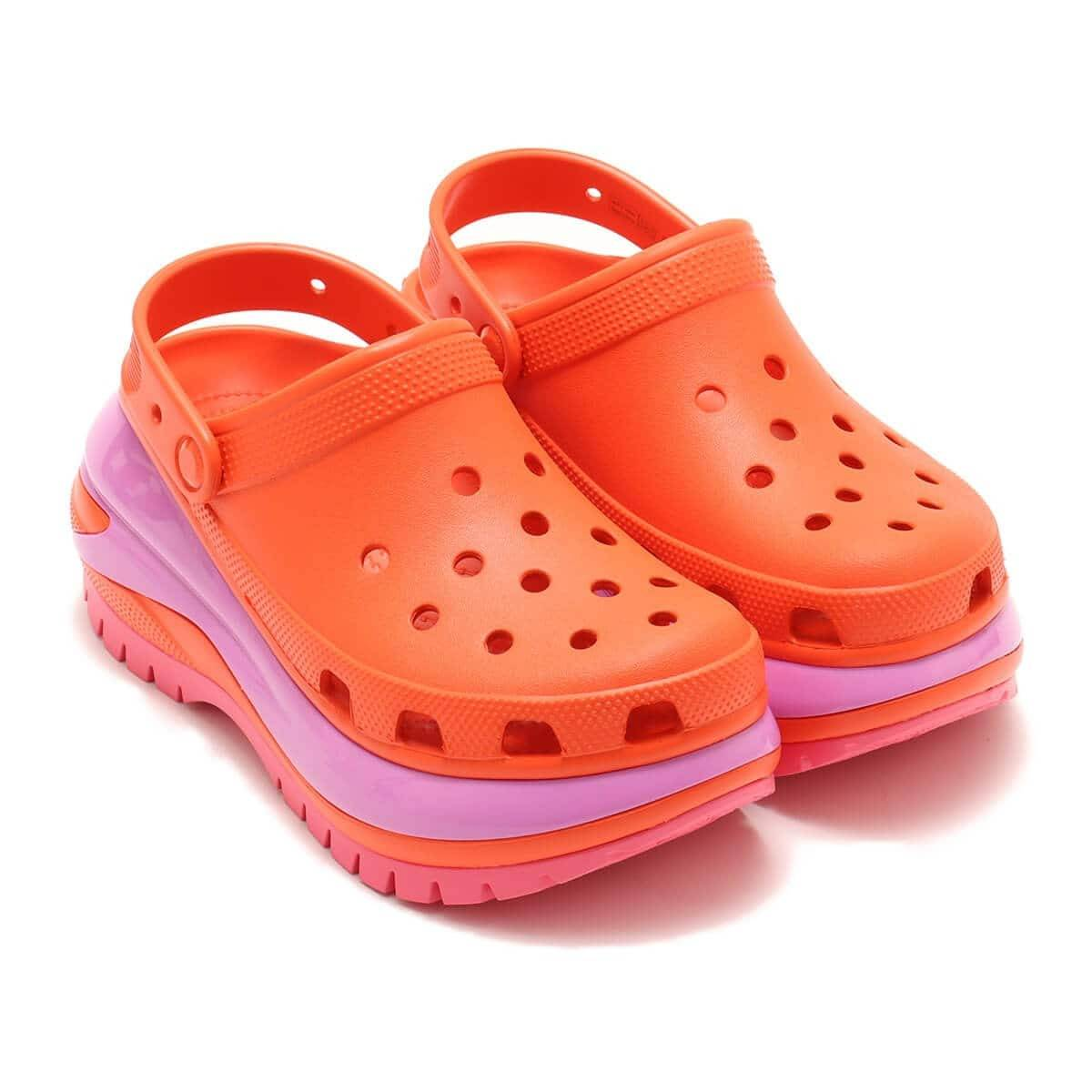 Crocs Mega Crush Clogs 'Orange Pink' 207988-84J