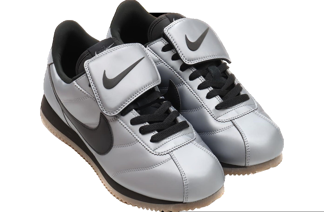 Nike Cortez Leather SE 'Metallic Cool Grey Black' HQ3490-099