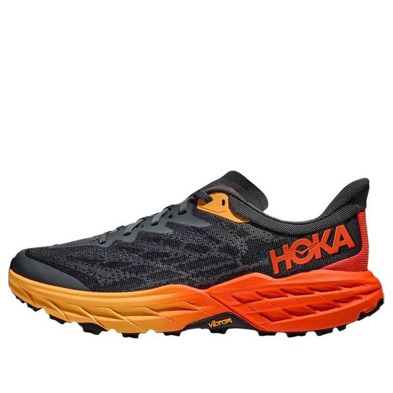 HOKA ONE ONE Speedgoat 5 'Dark Grey Orange' 1123157-CFLM