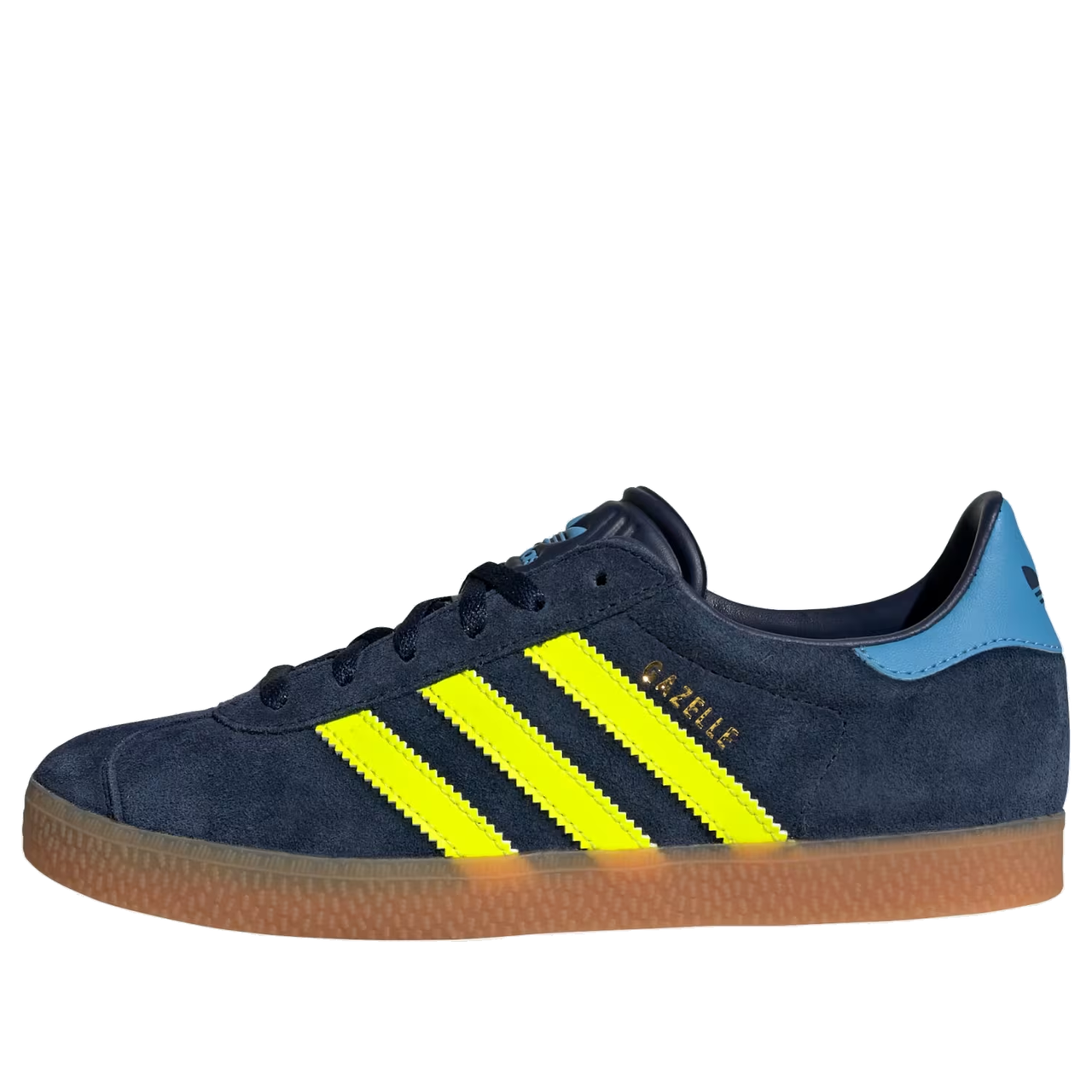 (GS) adidas Gazelle 'Night Indigo Solar Yellow'  IH2795