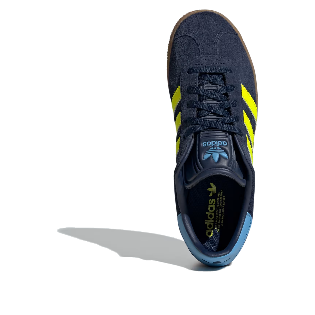 (GS) adidas Gazelle 'Night Indigo Solar Yellow'  IH2795