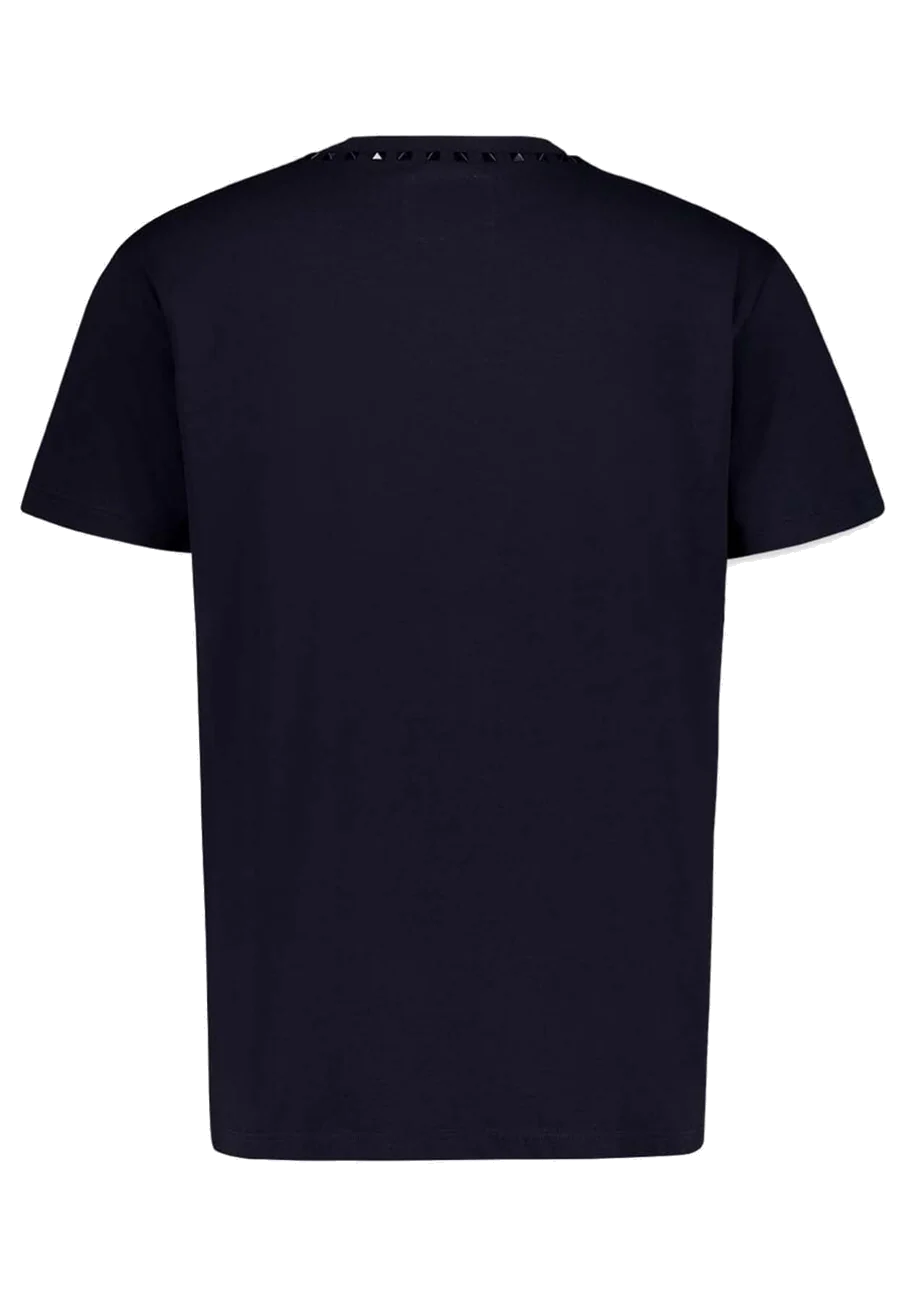 Valentino Rockstud T-Shirt 'Navy' 4V3MG08X959598