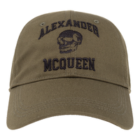 Alexander McQueen Logo Embroidery Cap 'Green' 759450-4105Q-2960