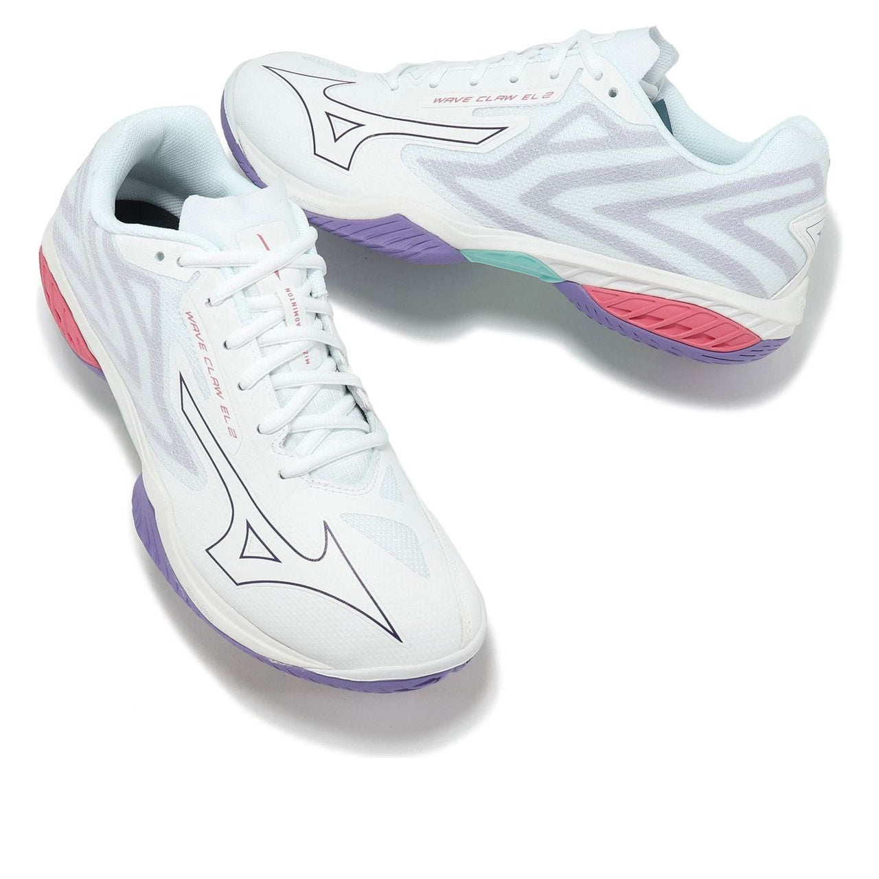 (WMNS) Mizuno Wave Claw EL 2 'White Purple' 71GA258368