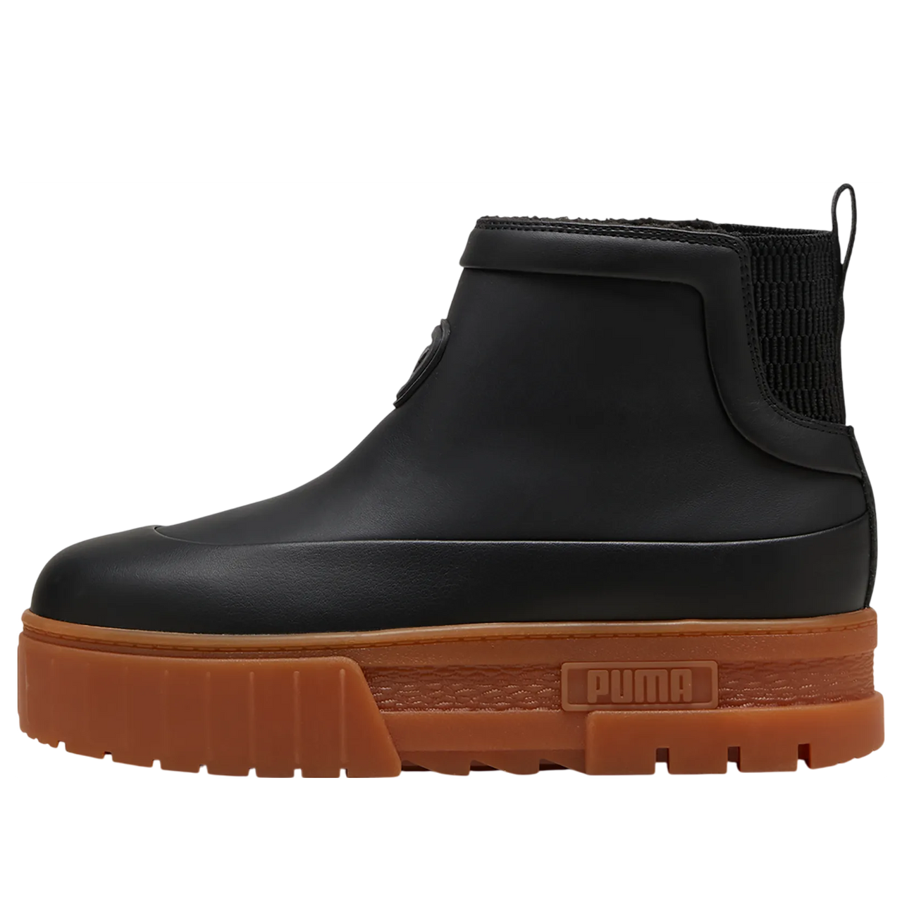(WMNS) PUMA Mayze Wellis Leather Mid 'Black' 398535-01