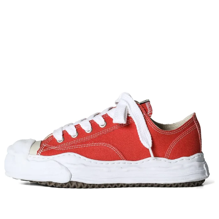 Maison MIHARA YASUHIRO Peterson OG Sole Canvas Low 'Orange' A01FW702-ORANGE