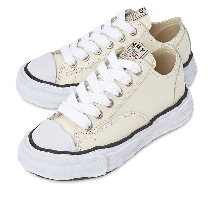 Maison MIHARA YASUHIRO Peterson23 OG Sole Leather Low 'White' A11FW704-WHITE