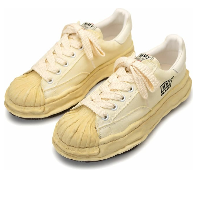 Maison MIHARA YASUHIRO Blakey VL OG Sole Canvas Low 'White' A11FW716-WHITE