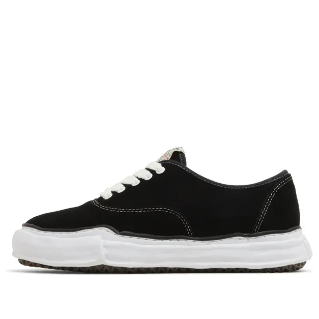 Maison MIHARA YASUHIRO Baker OG Sole Suede Low 'Black' A11FW720-BLACK