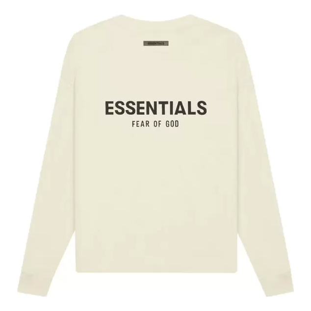 Fear of God Essentials Long-Sleeve T-Shirt 'Buttercream' 125SP212011F