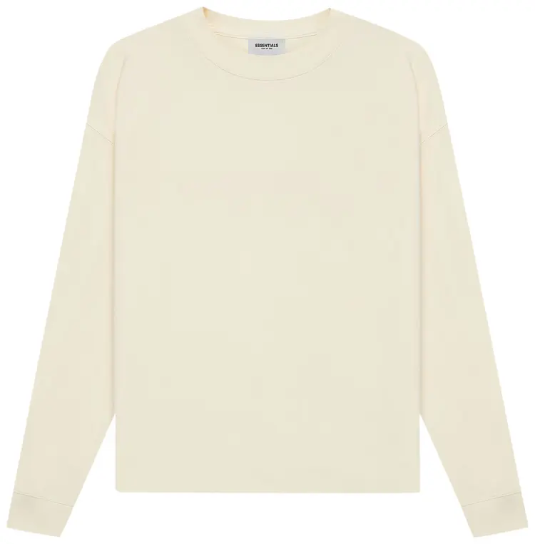 Fear of God Essentials Long-Sleeve T-Shirt 'Buttercream' 125SP212011F