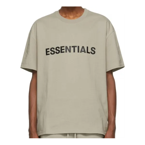 Fear of God Essentials SS20 Logo T-Shirt 'Tan' 125SP222006F