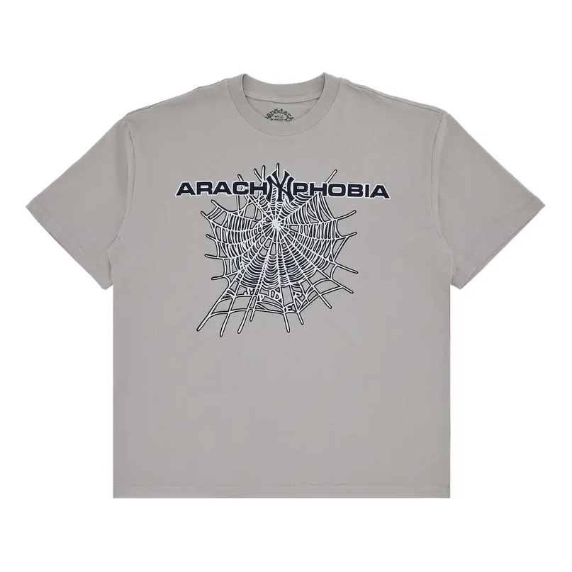 Sp5der Arach NY Phobia T-Shirt 'Grey' 2406-1SS240103ANPT-GREY