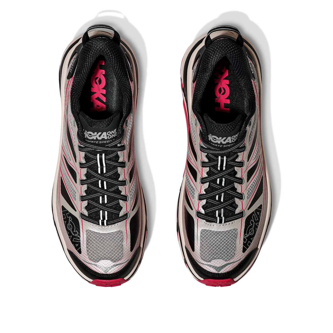 HOKA ONE ONE Mafate Speed 2 'Grey Red White' 1126851-GTCG