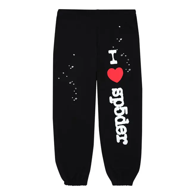 Sp5der Souvenir Sweatpants 'Black' 2406-1FW230204SS-BLAC