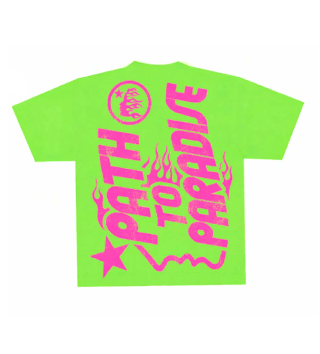 Hellstar Studios Jesus Emblem Lime T-Shirt 'Neon Green' HSNE-GREEN