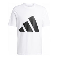 adidas Essentials Big Logo T-Shirt 'Black White' JE8943