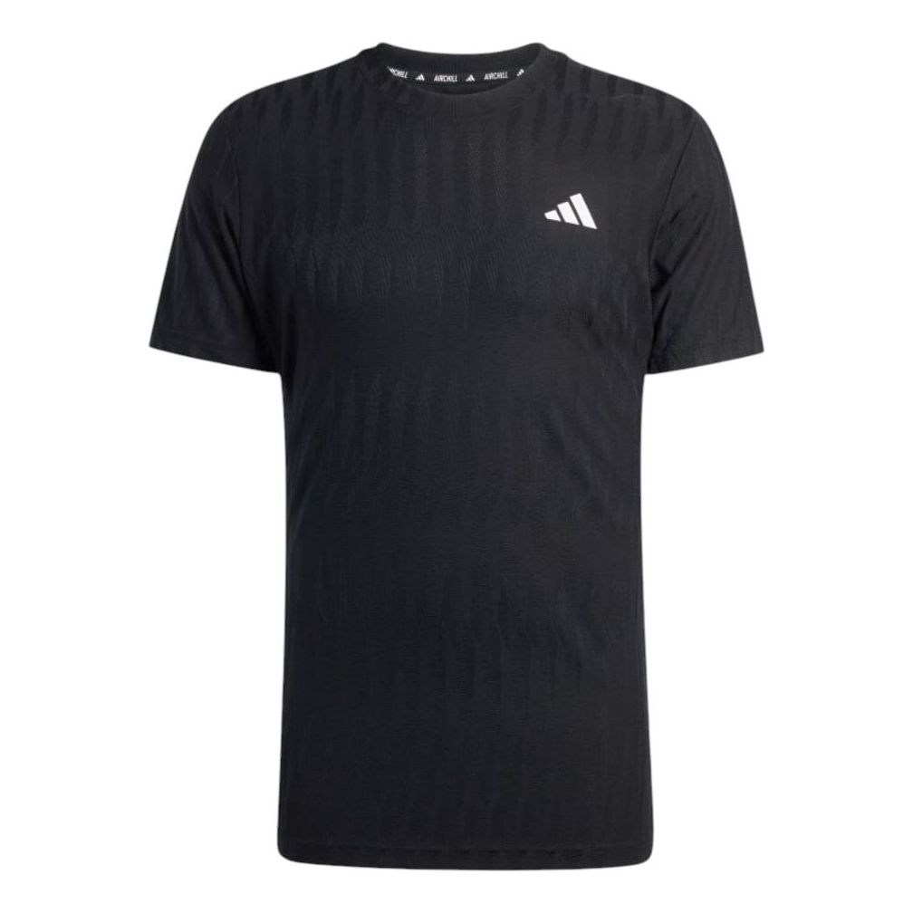 adidas Climacool+ AIRCHILL FreeLift T-Shirt 'Black White' JF8459