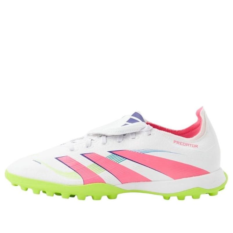adidas Predator League Fold-Over Tongue Turf 'Lucid Pink Lucid Lemon' JS0385
