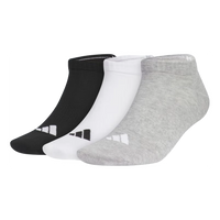 adidas SPW Low Socks 3 Pack 'Grey Black White' JC9266