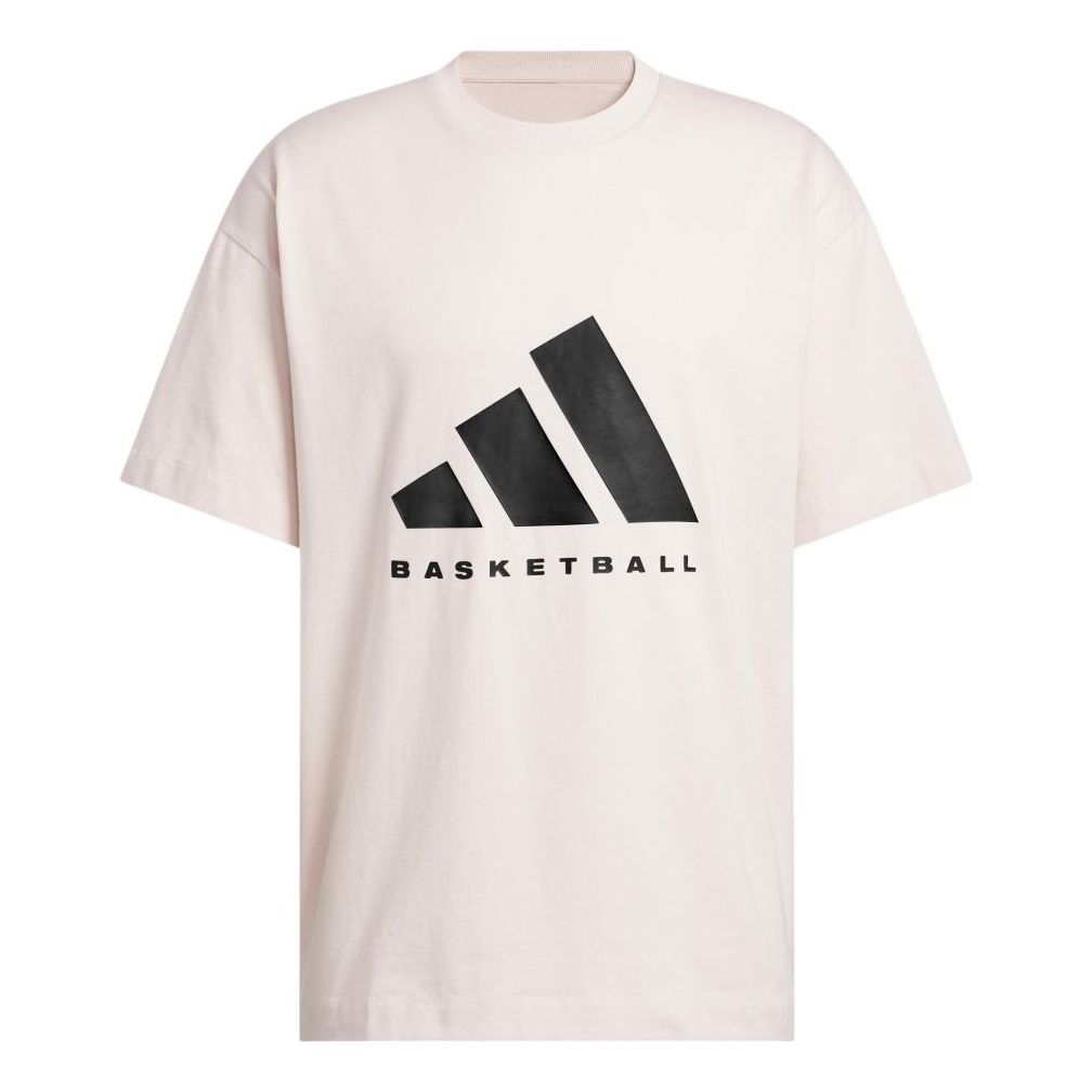 adidas Basketball T-Shirt 'Pink' JD6129