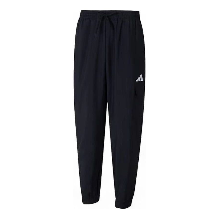adidas Essentials Small Logo Cargo Pants 'Black' JF3538