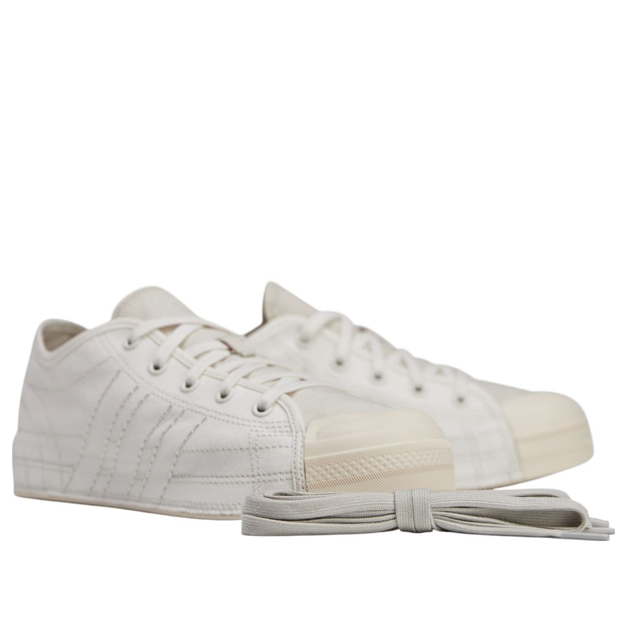 adidas x Y-3 Nizza Low 'Core White Talc Wonder White' JQ2456