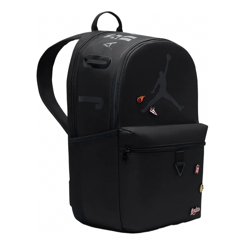 Air Jordan Rubber Pin 13 Backpack 'Black' JD2423004AD-001