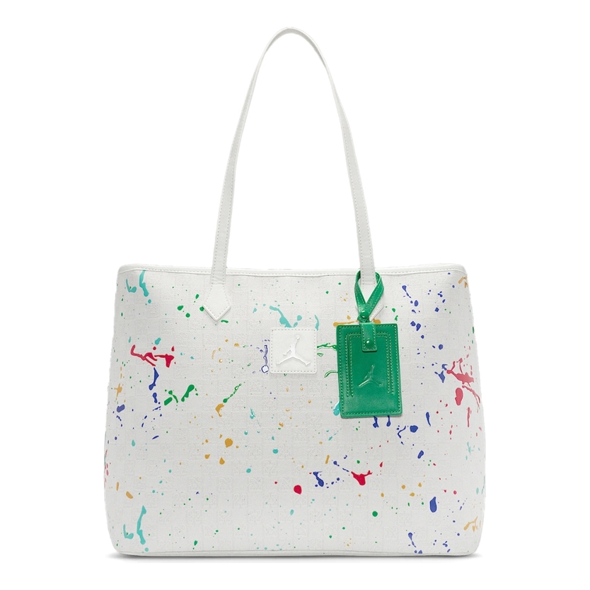 Air Jordan Monogram Tote Bag 'White Green' JD2513017AD-001