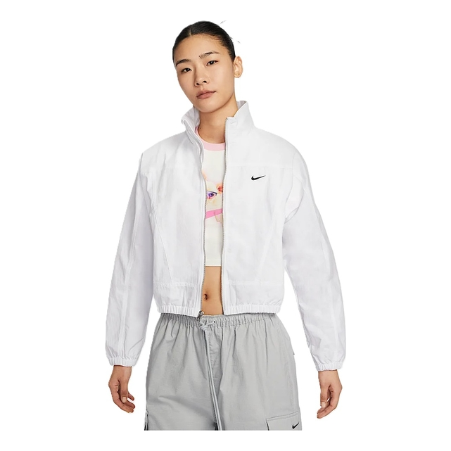 (WMNS) Nike Sportswear Everything Jacket Asia Sizing 'White' HJ1000-100