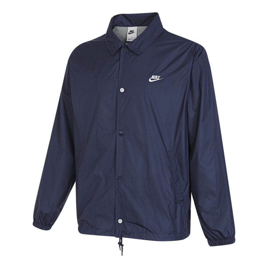 Nike Club Men's Coach Jacket 'Navy Blue' FN3317-410