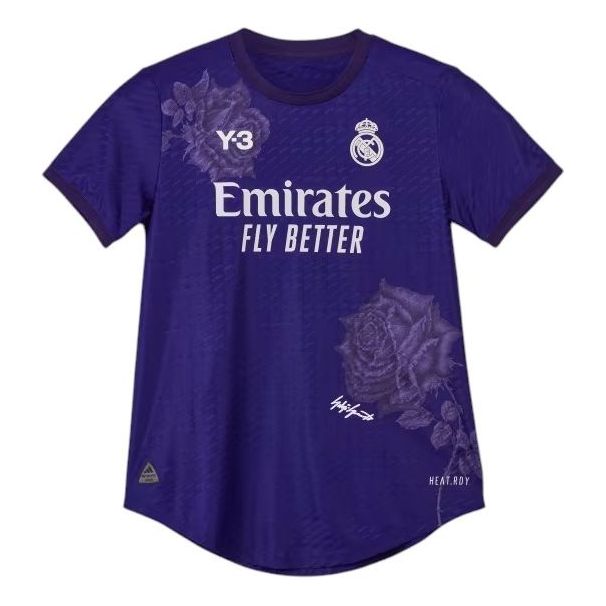 adidas x Y-3 Real Madrid CF 23/24 Fourth Authentic Jersey 'Purple' IN4273